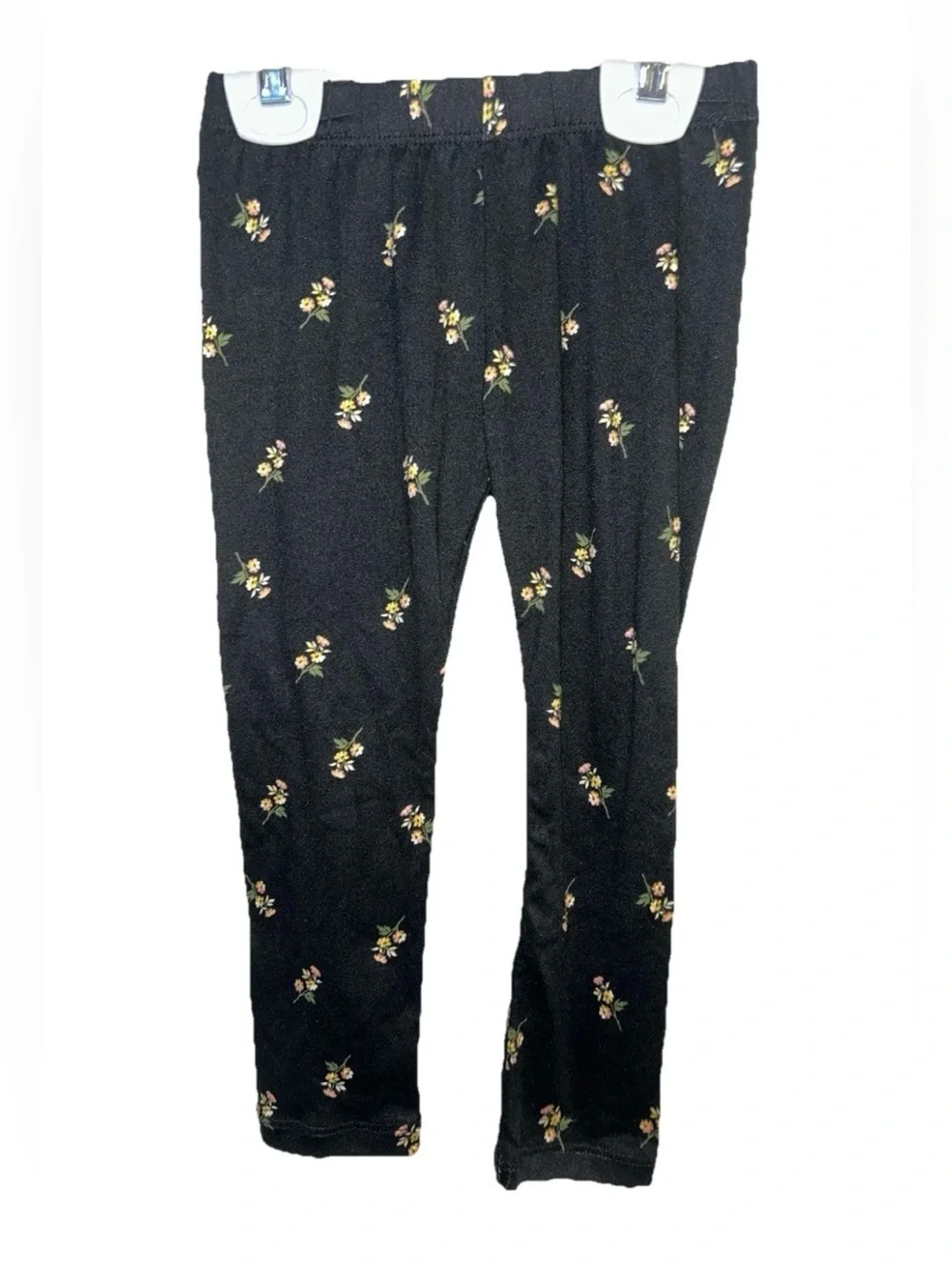 4T Unicorn Sparkle Sequin Floral Outfit with Tie-Front Shirt Leggings & Headband